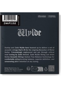 Resim Jim Dunlop Zakk Wylde String Lab Akustik Gitar Teli 11-52 