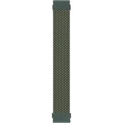 Resim Kırmızı Braided Solo Loop Band, Orta Boy 155MM, Spor ve Şıklık Için Özel Tasarım 