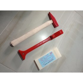 Resim Emek Yapı Laminant Parke Pro Usta Set Polyamid Döşeme Takozu 2cm*17cm,çekiç 500gr Ve Çektirme Demiri 3cm*32cm 
