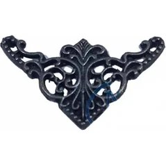 Resim Dekoratif Köşe Süsü, Köşelik - Küçük, 19X34MM, Eskitme, 1 Adet 