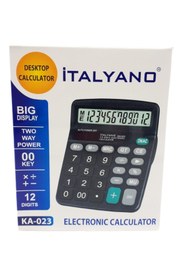 Resim Genel Markalar 12 Hane Hesap Makinesi Italyano Ka-023 
