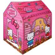 Resim Hello Kitty Oyun Evi Çadır Kız Çocuk Pembe Oyun Çadırı 