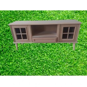 Resim Bengi Tv Sehpa Windovs Nakış Klasik Model Kayın Torna Retro Ayak Ham Renk 150 El Yapım 