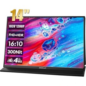Resim Z14 Lite Pro 14'' Fhd+Hdr 1920X1200 60Hz Ads-Ips Panel Type-C Ultra Ince, Dokunmatik Taşınabilir Monitör (ZL-Z14-LITE-PRO) 