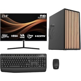 Resim Turbox TX8090 i7-14700 32 GB 512 GB SSD 23.8" Free Dos Oem Paket Masaüstü Oyuncu Bilgisayarı 