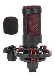 Resim Midex CXN-30 Paket-5 4 Kanal Stüdyo Kayıt Mikserli Condenser Mikrofon ve Stand Seti 