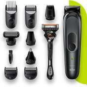 Resim Braun Mgk 7321 Erkek Bakım Kiti 10’u 1 Arada Şekillendirici Gillette Hediye 