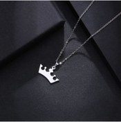 Resim Nida Jewelry 925 Ayar Gümüş Taç Kolye 