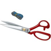 Resim Kırmızı Saplı Paslanmaz Çelik Somunlu 8inç Makas / HS-1084 (8") 