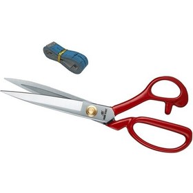 Resim Kırmızı Saplı Paslanmaz Çelik Somunlu 8inç Makas / HS-1084 (8") 