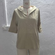 Resim Kadınlar İçin Büyük Beden Şık Bluz - Saydam Olmayan Pürüzsüz Doku, Kolay Bakım Makinede Yıkanabilir Şık Ofis & Tatil Üstleri İlkbahar/Sonbahar/Yaz Günlük Kullanım ve Özel Günler için, Mevsimlik Moda, Yaka, Esnek Olmayan Kumaş, Opak Malzeme, Klasik Tarz, Hafif Üst, Çok Yönlü Üst, Stil Sahibi Kadınlar 