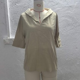 Resim Kadınlar İçin Büyük Beden Şık Bluz - Saydam Olmayan Pürüzsüz Doku, Kolay Bakım Makinede Yıkanabilir Şık Ofis & Tatil Üstleri İlkbahar/Sonbahar/Yaz Günlük Kullanım ve Özel Günler için, Mevsimlik Moda, Yaka, Esnek Olmayan Kumaş, Opak Malzeme, Klasik Tarz, Hafif Üst, Çok Yönlü Üst, Stil Sahibi Kadınlar 