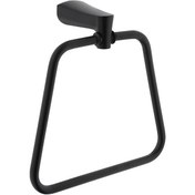 Resim VitrA Base 800 Halka Havluluk Mat Siyah A4408436 