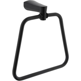 Resim VitrA Base 800 Halka Havluluk Mat Siyah A4408436 