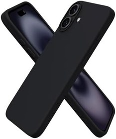 Resim Bix iPhone 16 Plus Silikon Kılıf MagSafe Uyumlu Güçlü Koruma Darbe Emici Siyah 