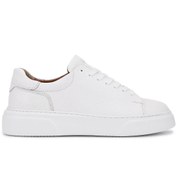 Resim Tamer Tanca Erkek Hakiki Deri Beyaz Sneakers & Spor Ayakkabı 