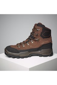 Resim Decathlon Solognac Unisex Su Geçirmez Deri Avcı Botu - Kahverengi - Crosshunt 500 