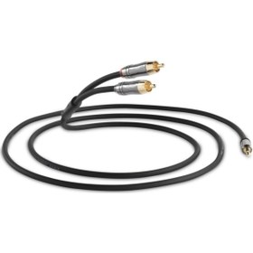 Resim QED Qe-6501 Performance Audıo J2p - Bir Ucu 3.5mm Diğer Ucu Rca Kablo 3 Metre 