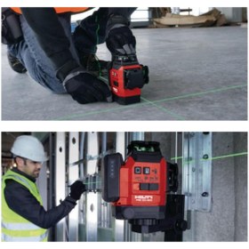 Resim Hilti Pm 30-mg Çoklu Çizgisel Lazer (ASKI APARATI B12-30 PİL ŞARJ ALETİ VE ÇANTA) 