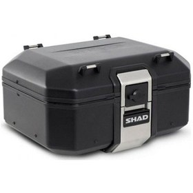 Resim Shad Motosiklet Çanta - Topcase - Tr37 Terra Black Edition Arka Çanta 37lt Kask Siğmaz Standart 
