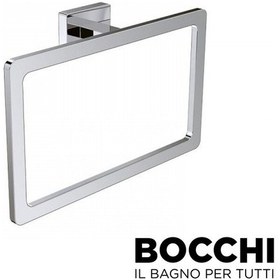 Resim Bocchi Matera Yuvarlak Havluluk Krom 