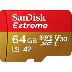 Resim Xindoker Sandisk 64gb Tf Microsd Hafıza Kartı - U3 C10 V30 A2, 160mb/s Okuma, 60mb/s Yazma Hızı, 4k Video Desteği 