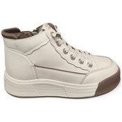 Resim Guja 25k334 Kalın Taban Bilek Boy Kadın Sneakers Bot Kahverengi 