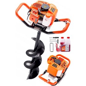 Resim Staxx SGD520 52CC 3HP Benzinli Toprak Burgu Fidan Dikme Makinesi 