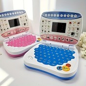 Resim Mini Taşınabilir Simüle Bilgisayar Oyuncak, Dil ve Müzik Fonksiyonlu Elektronik Öğrenme Makinesi - 3 Yaş ve Üzeri Kız ve Erkek Çocuklar İçin Çok Amaçlı Eğitici Laptop (2 Renk Seçeneği) 