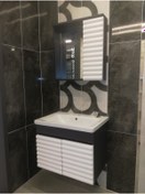 Resim ALDHOUSING Nevada Antrasit 65cm Banyo Dolabı Renge 