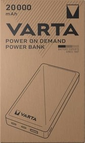 Resim VARTA Power on Demand Power Bank 20.000 mAh 