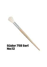 Resim Südor 758 Seri Ponpon Fırça No 12 
