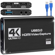 Resim Youtek Usb 3.0 Hdmı Video Yakalama Kartı: Oyun Konsolu, Dizüstü Ve Tv Bağlantısı İçin Uyumlu 