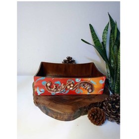 Resim Çok Amaçlı,el Boyaması Rölyef Kabartma Ahşap Kutu 