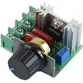 Resim 2000W Ac220V Scr Yüksek Güçlü Gerilim Regülatörü 