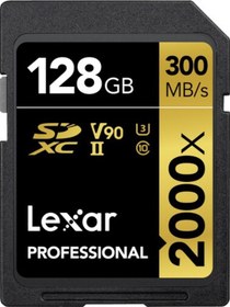 Resim Lexar 128Gb 2000X Professional Uhs-Iı Sdxc Hafıza Kartı 