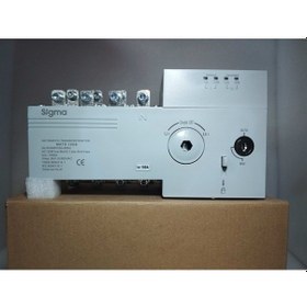 Resim Mats100-b 100a Motorlu Transfer Şalteri-4p Üç Faz Kontrol 