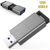 Resim Eaget F90 Yüksek Hızlı 128 GB USB 3.0 Flash Bellek 