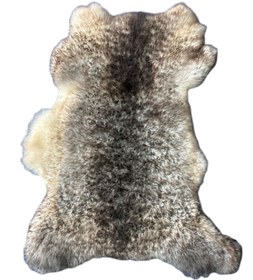 Resim ln leather Naturel Doğal Boyasız Alacalı Medikal Koyun Postu - Boyasız Doğal Koyun Postu - Doğal Koyun Postu 