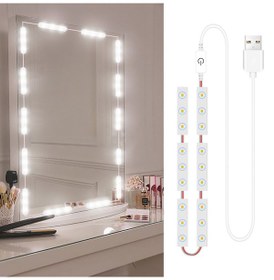 Resim Led Usb Güç Kablosu Vanity Makyaj Lambası C 30LED 