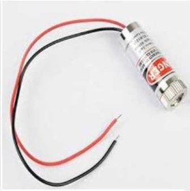 Resim Elektroniklimanı-12Mm 650Nm 5Mw Kırmızı Çizgi Kafalı Lazer(Dc 3-5V) 
