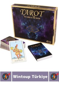 Resim Premium Manevi Ruhsal Rehberlik Kader 78 Kartlı Özel Kutulu Yorumlama Kitapçıklı Tarot Kartları 