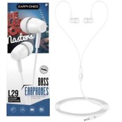 Resim Royaleks L29 Platoon Bass Earphones Kulaklık Beyaz 