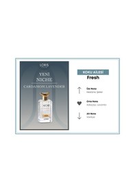 Resim Loris Niche Cardamom Lavender Parfüm 70 ML Çiçeksi 