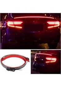 Resim BAGAJ ÜSTÜ SPOİLER NEON LED IŞIKLI FLEXİ KARBON 