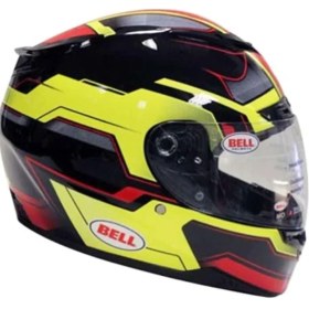 Resim Bell Ps Rs-1 Speed Hi-vis Full Face Motosiklet Kaskı Siyah - Sarı 
