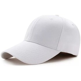 Resim Tek Renk Spor Şapka 