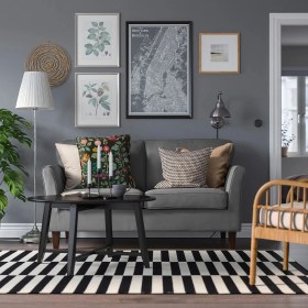 Resim IKEA Gri Rahat Kanepe - 2'li Kanepe 