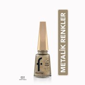 Resim Flormar Star Shine Yoğun Pigmentli Metalik Görünümlü Oje 031 Bright Magic 