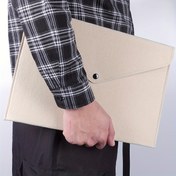 Resim 1 adet Keçe Belgeli Dosya, A4 Ofis Dosya Düzenleyici, Soyma ve Yapıştırma Kapatma, Mezuniyet Töreni Hediyesi, Endüstriyel ve Bilimsel Ambalaj Malzemeleri, Etiketler ve İşaretler için Dayanıklı Destek 